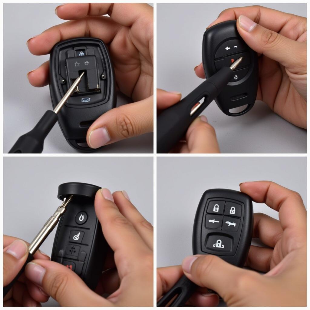 Replacing the battery in a 2012 Ford F250 key fob