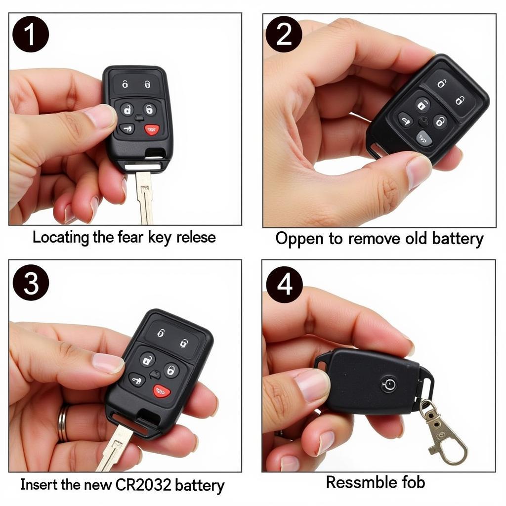 2012 Ford Mustang Key Fob Battery Replacement Steps