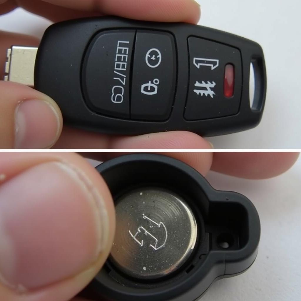 Replacing 2012 Ford Taurus Key Fob Battery: CR2032 3-Volt Lithium Battery