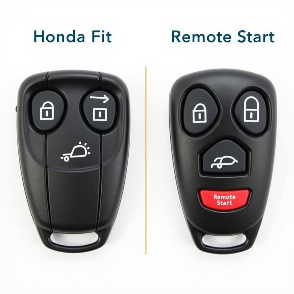 2012 Honda Fit Key Fob Types: Basic vs. Remote Start