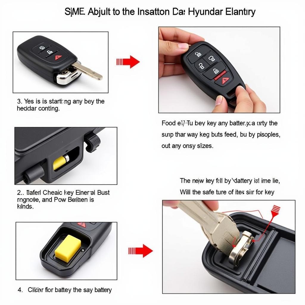 Replacing the Key Fob Battery in a 2012 Hyundai Elantra