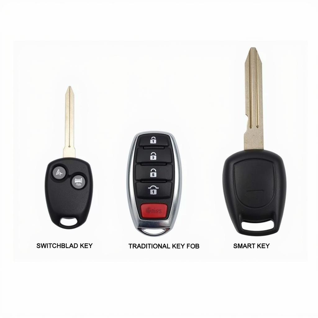 Different Types of 2012 Kia Key Fobs