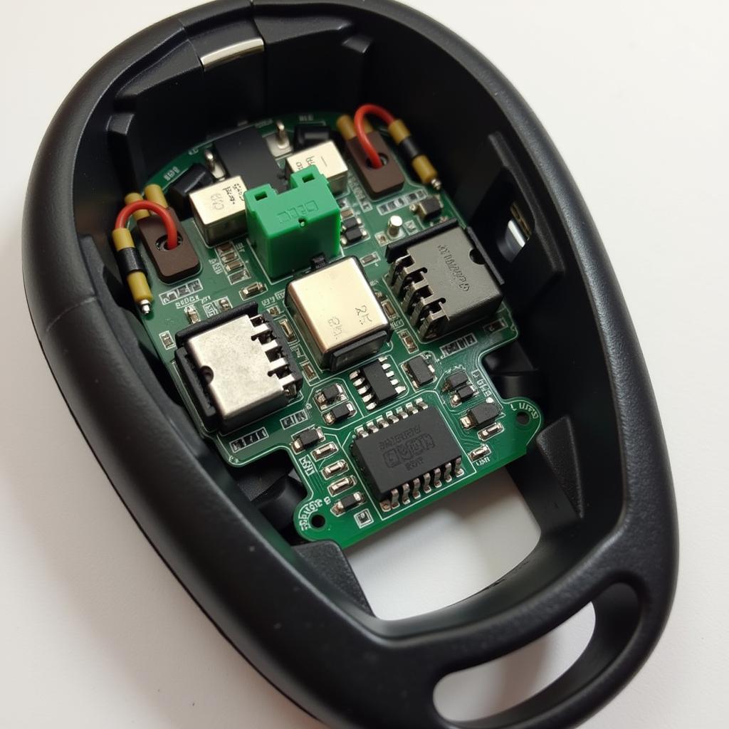 Internal Components of a 2012 Lexus Key Fob