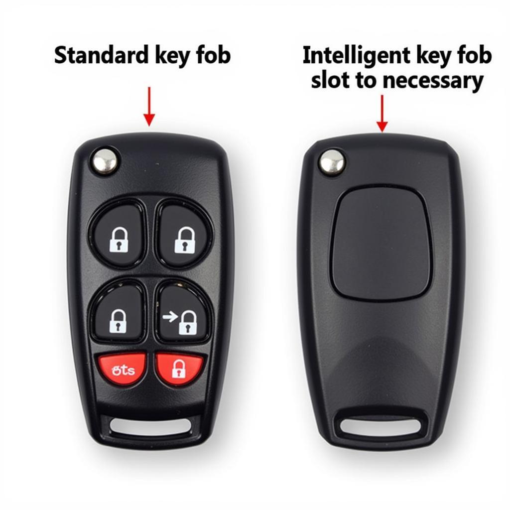 2012 Nissan Altima Key Fob Types: Standard and Intelligent Key