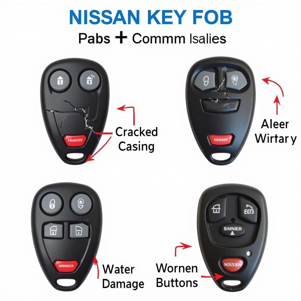 Common 2012 Nissan Key Fob Problems