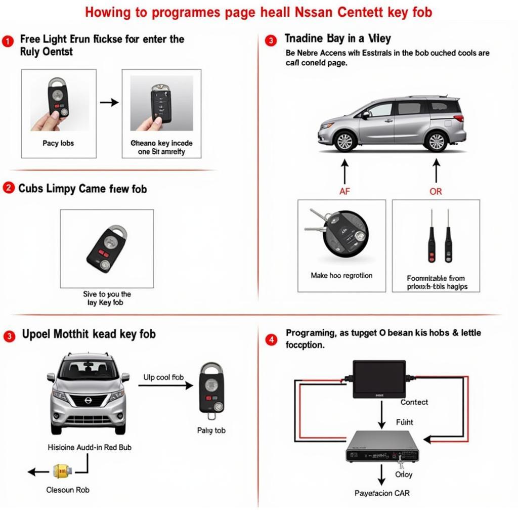 2012 Nissan Quest Key Fob Programming Process