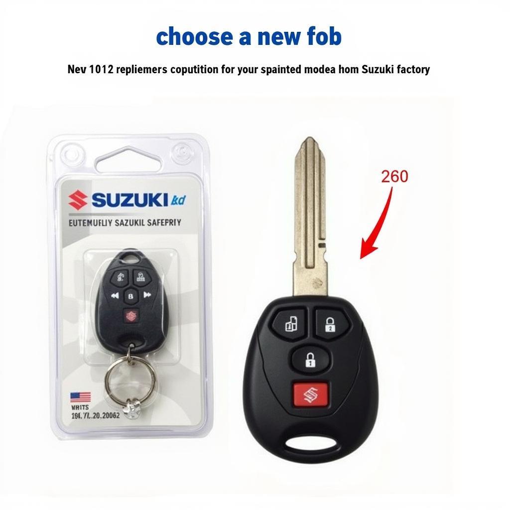 Replacing a 2012 Suzuki Key Fob