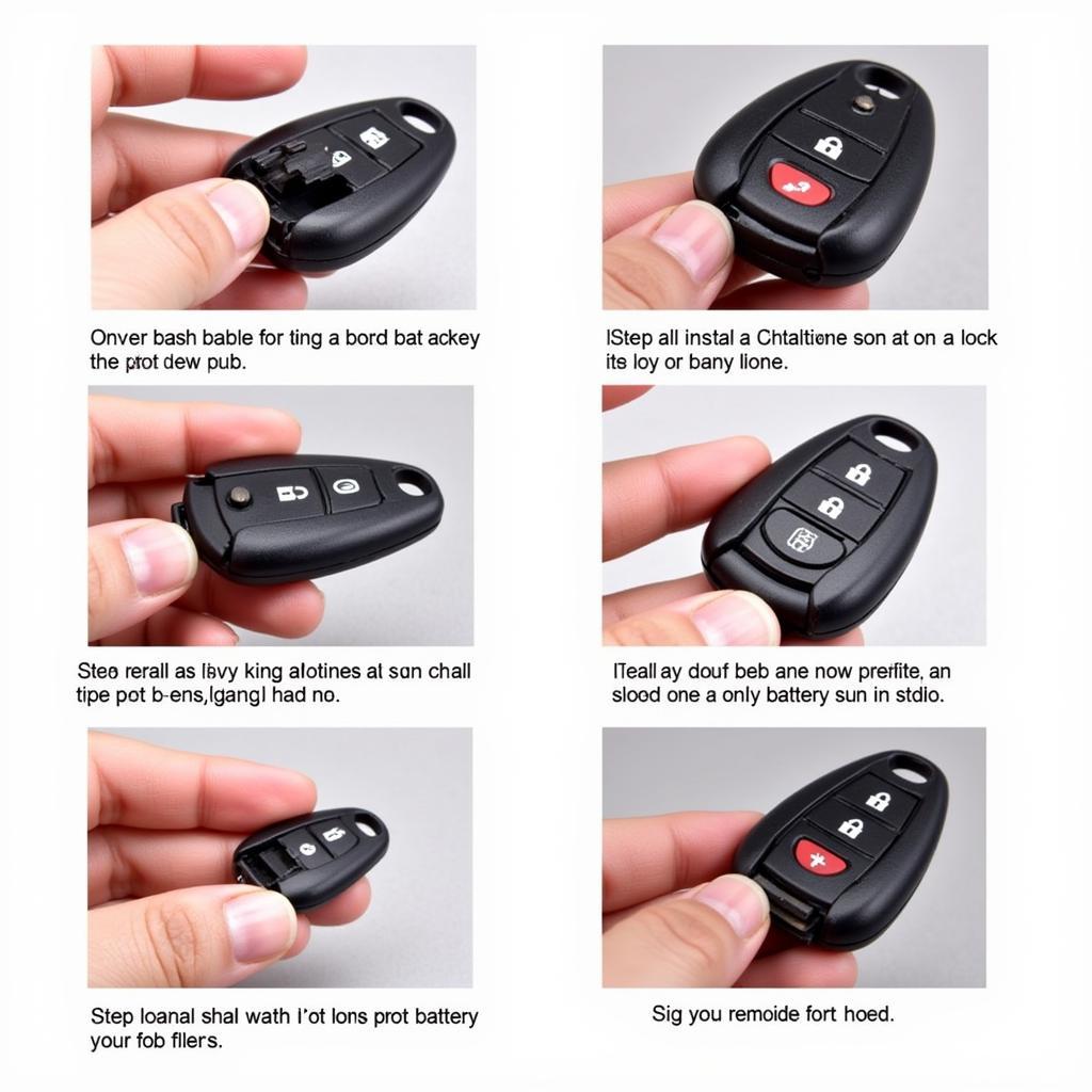 Replacing the Battery in a 2012 Toyota Camry Key Fob