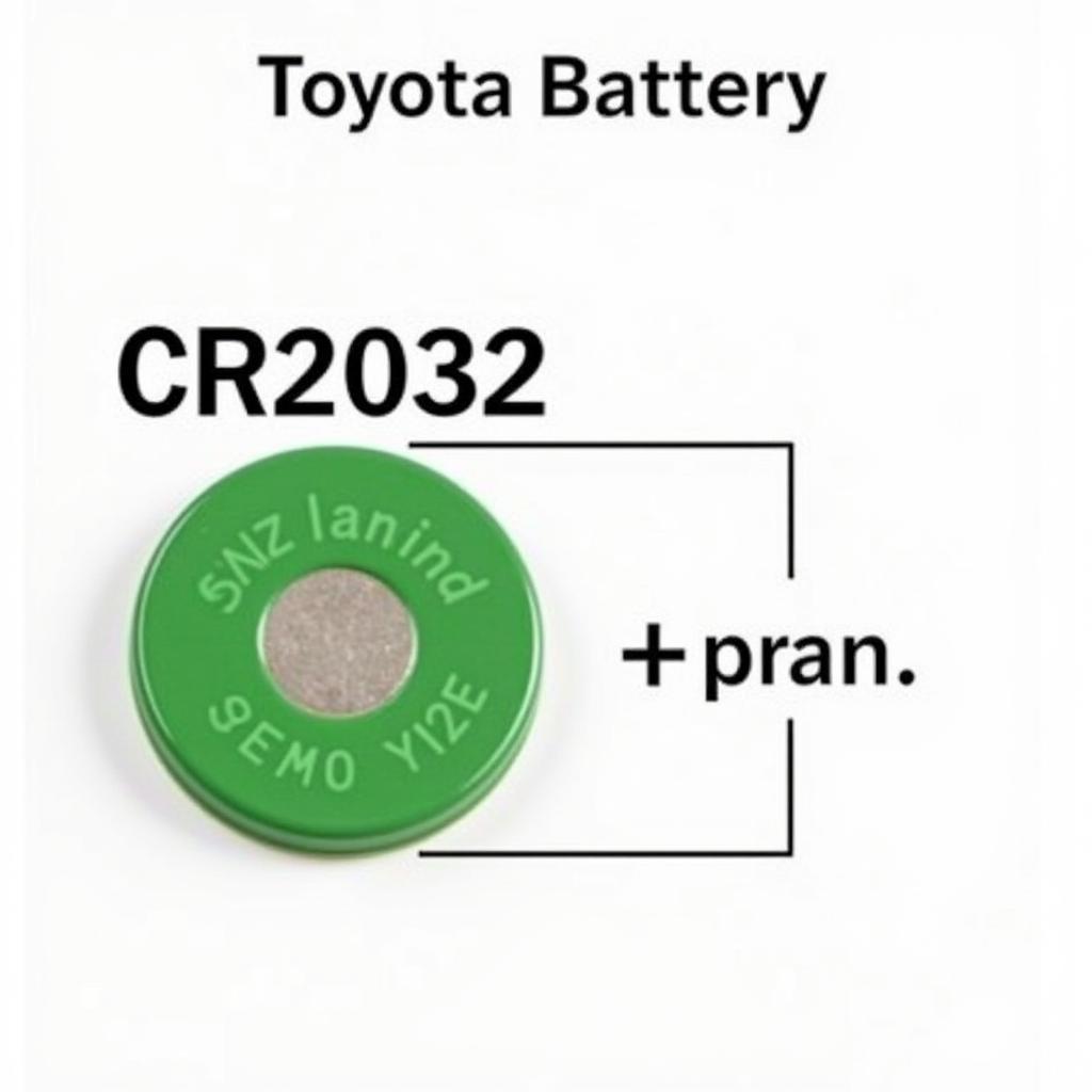 CR2032 Battery for 2012 Toyota Camry Key Fob