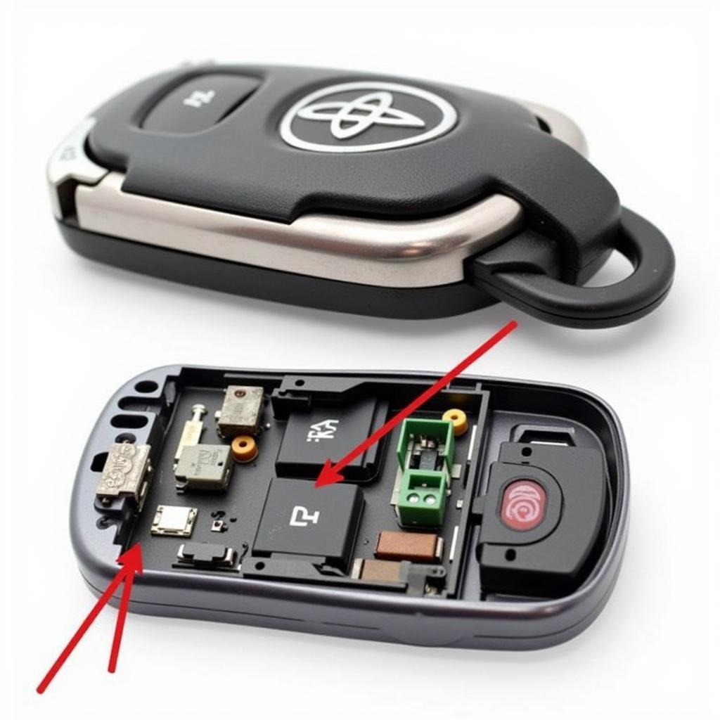 Repairing a 2012 Toyota Highlander Key Fob