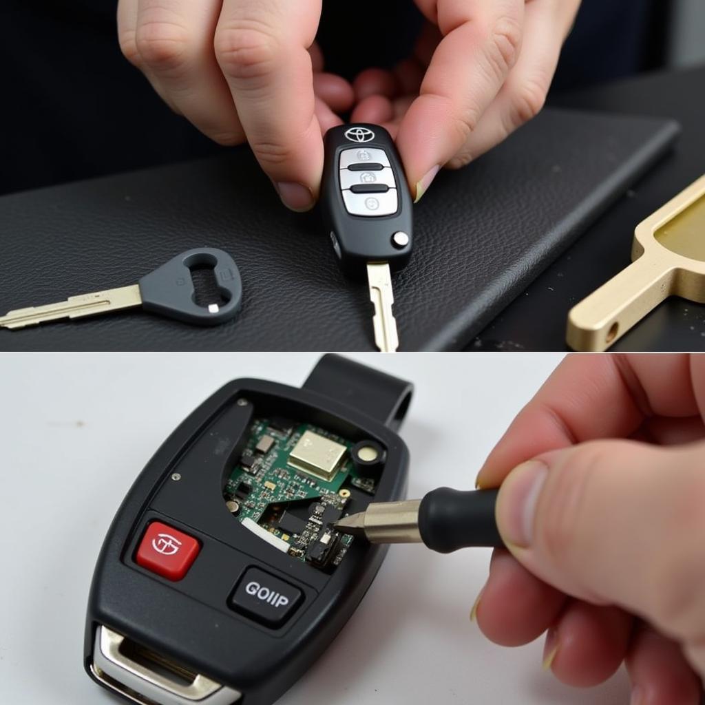 Repairing a 2012 Toyota Key Fob