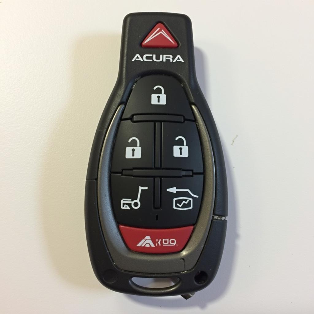 Damaged 2013 Acura RDX Key Fob