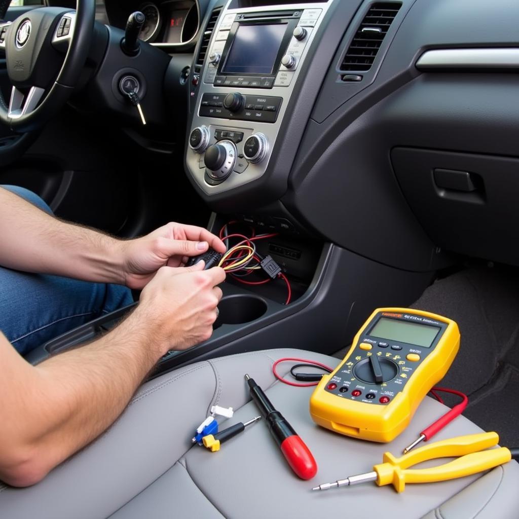 Remote Start Key Fob Installation in a 2013 Car