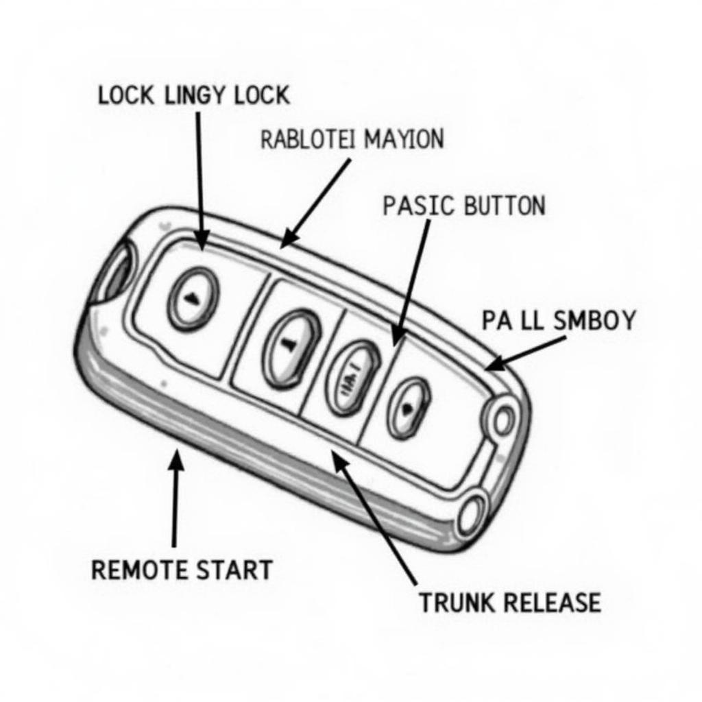 2013 Ford Edge Key Fob Functions