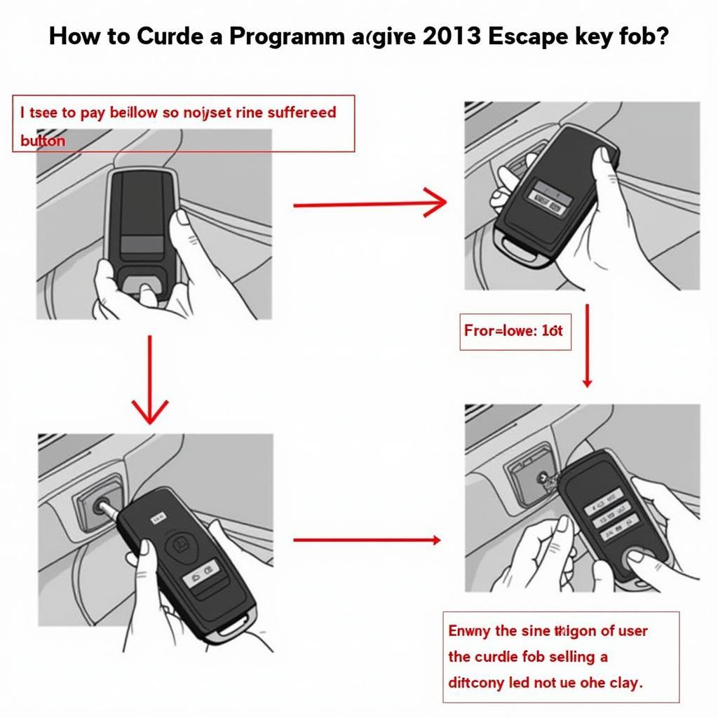 2013 Ford Escape Key Fob Programming Process