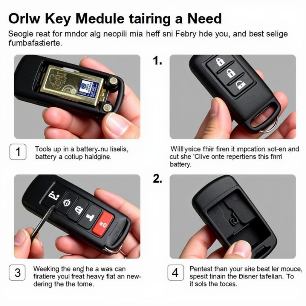 Replacing the Battery in a 2013 Ford Explorer Key Fob