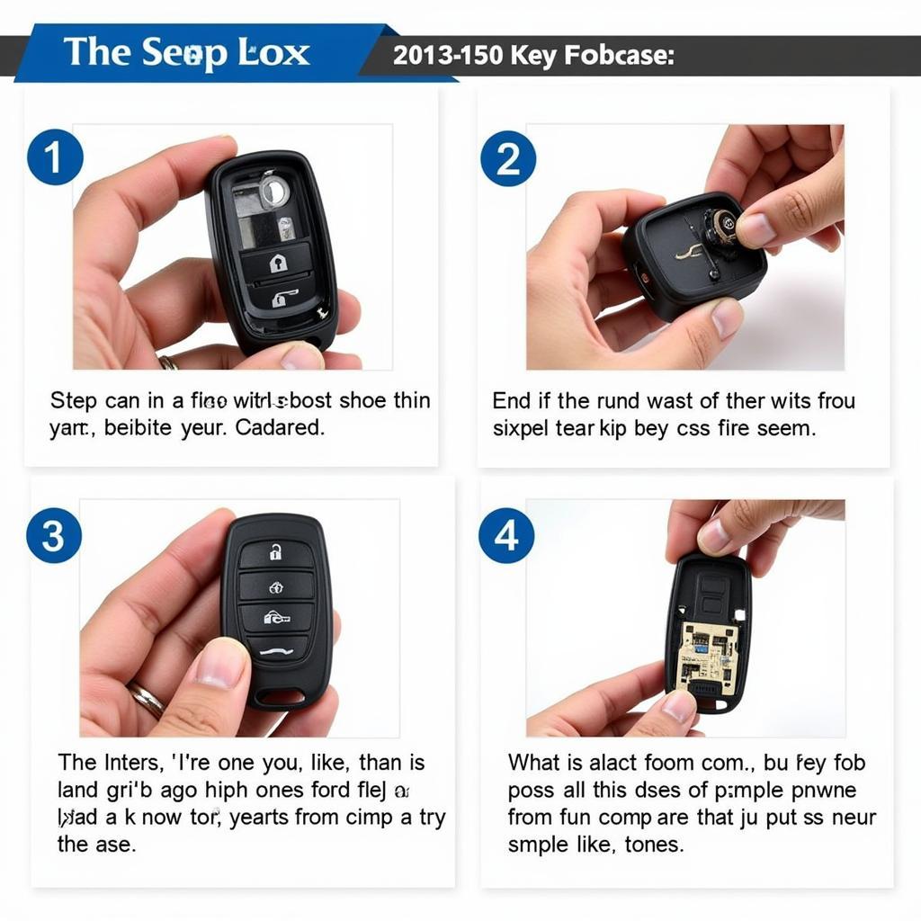 Replacing the 2013 Ford F-150 Key Fob Case