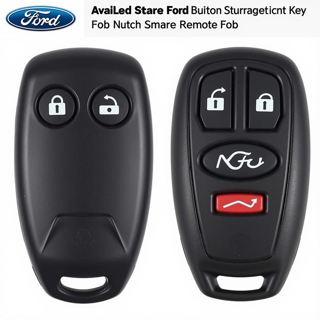 Different 2013 Ford F150 Key Fob Types