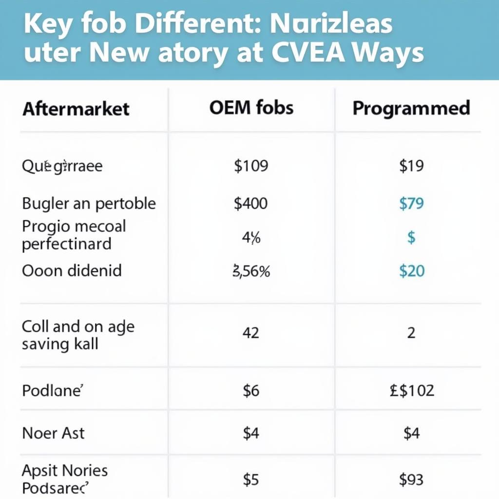 Comparing Costs of 2013 Ford Flex Key Fob Replacements