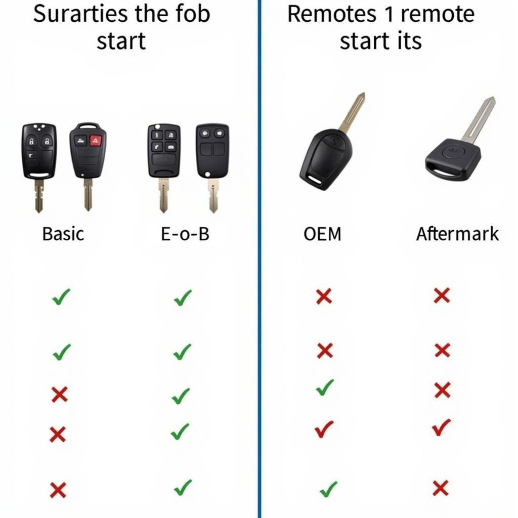 Different Types of 2013 Ford Flex Key Fobs