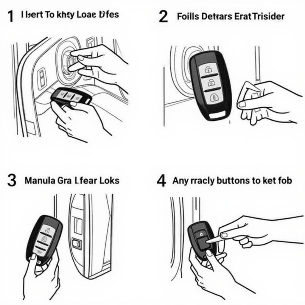 2013 Ford Fusion Key Fob Programming Steps