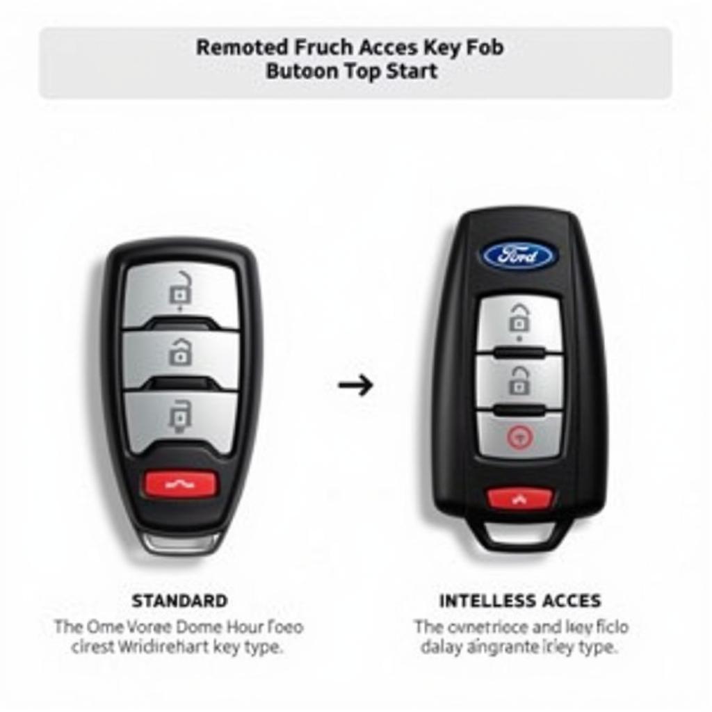 2013 Ford Mondeo Key Fob Types: Standard vs. Intelligent Access