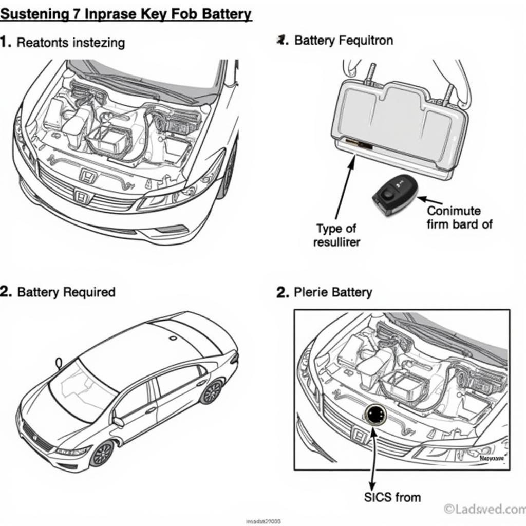 Replacing the Key Fob Battery in a 2013 Honda Accord LX