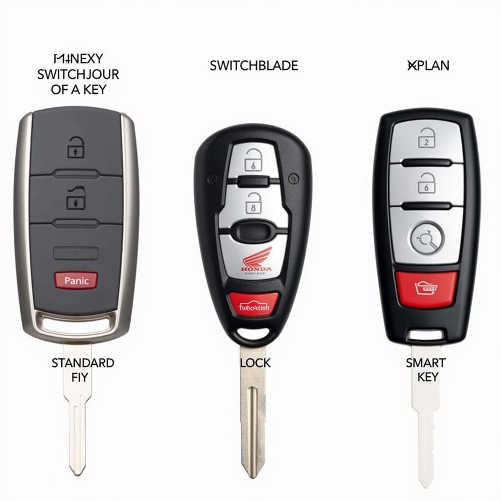 Types of 2013 Honda Fit Key Fobs