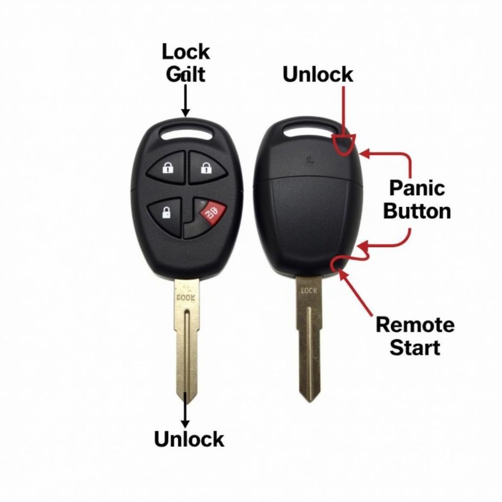 2013 Nissan Altima Key Fob Functions: Locking, Unlocking, Panic Button, Remote Start