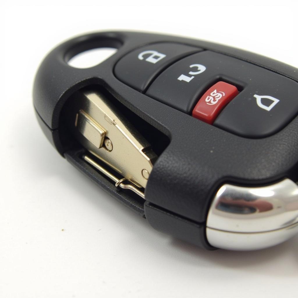 Locating the Hidden Key in a 2013 Nissan Altima Key Fob