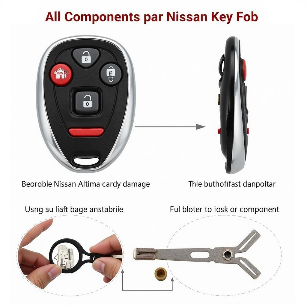 Repairing a 2013 Nissan Altima Key Fob