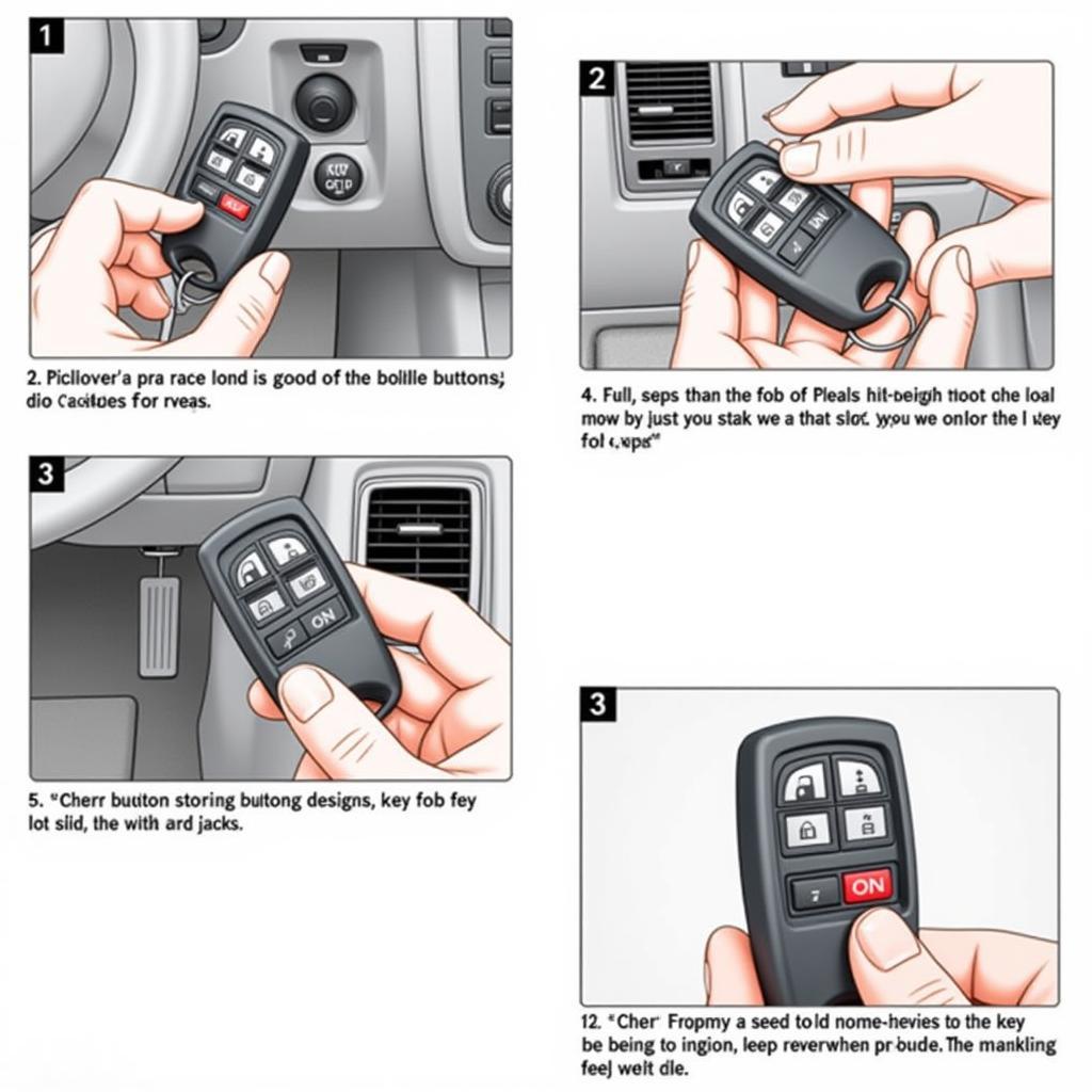 2013 Nissan Frontier Key Fob Programming Steps