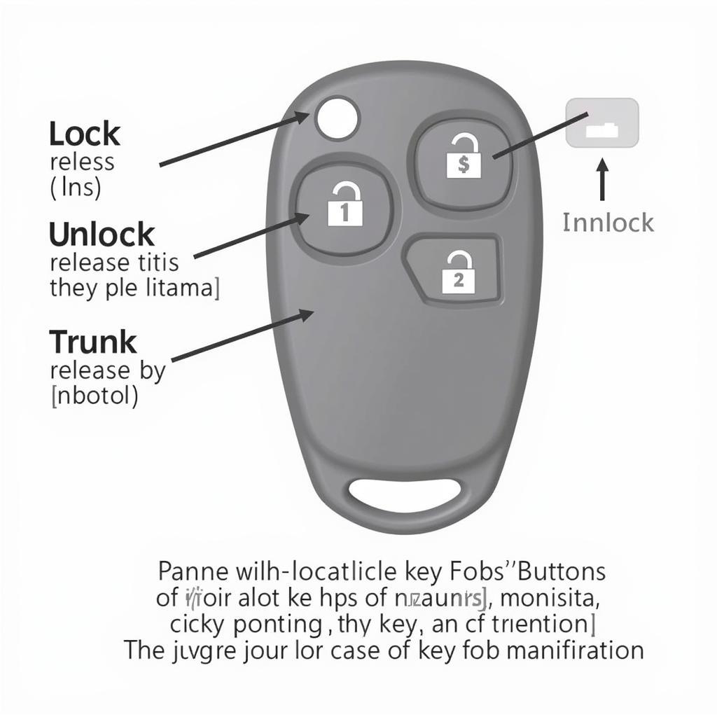 2013 Nissan Key Fob Buttons Explained