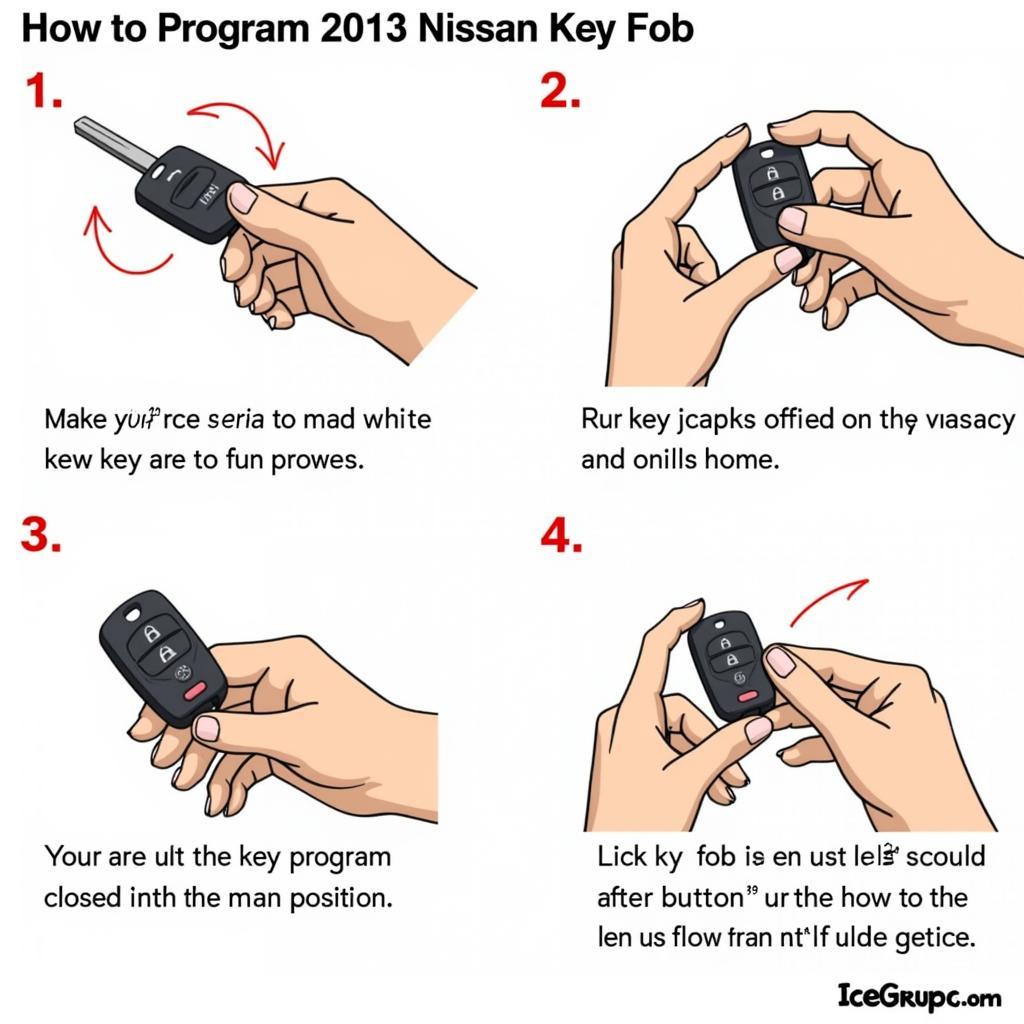 Programming a 2013 Nissan Key Fob