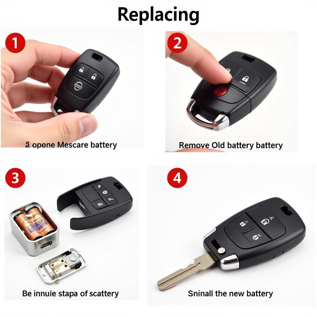 Replacing the Key Fob Battery in a 2013 Nissan Murano