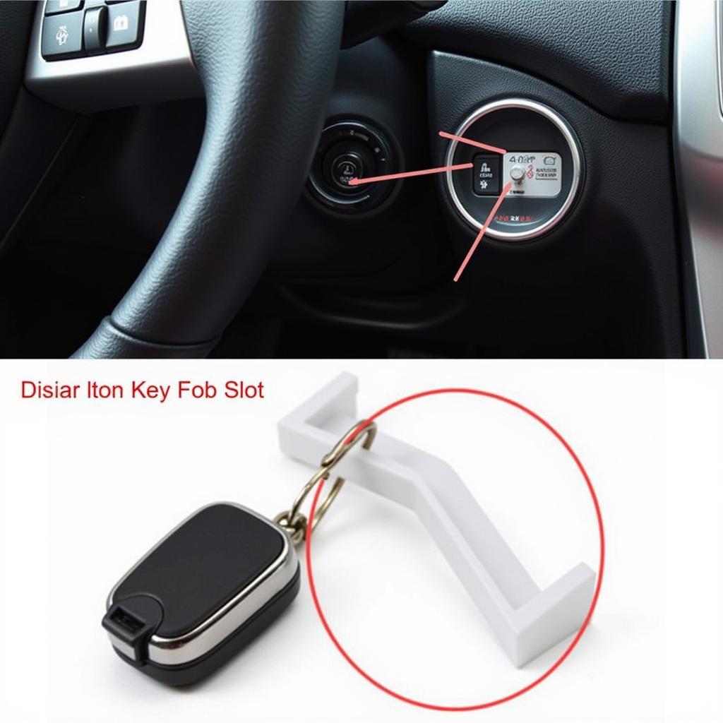 2013 Nissan Sentra Key Fob Slot Location