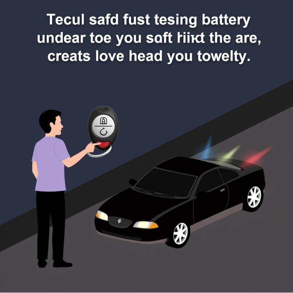 Testing the 2013 Nissan Sentra SR Key Fob After Battery Replacement