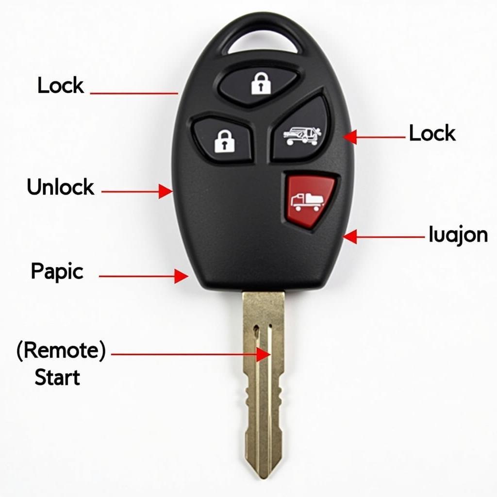 2013 Nissan Titan Key Fob Functions and Features