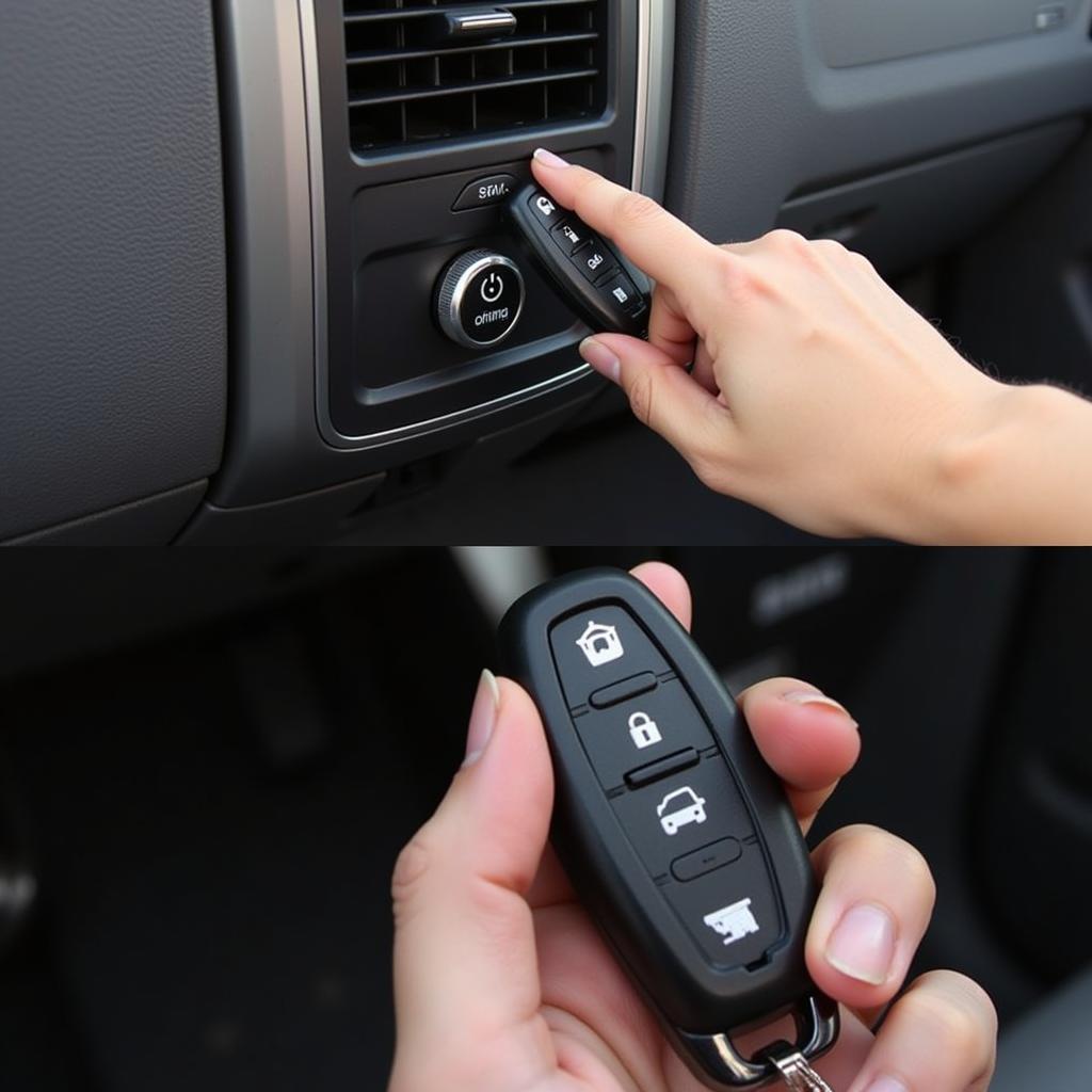 2013 Ram 2500 Key Fob Inserting into Ignition