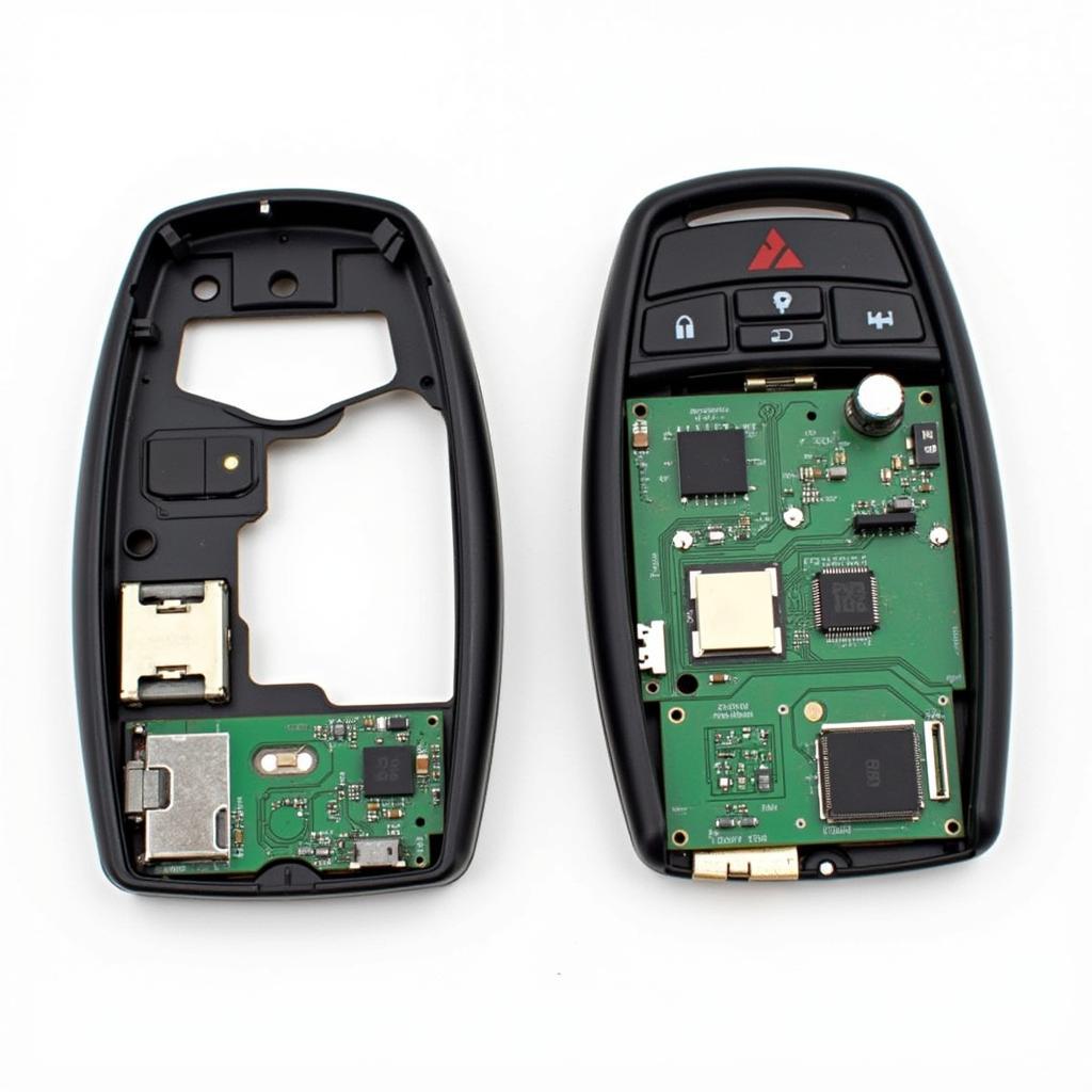 Inside a 2013 Toyota Camry Key Fob