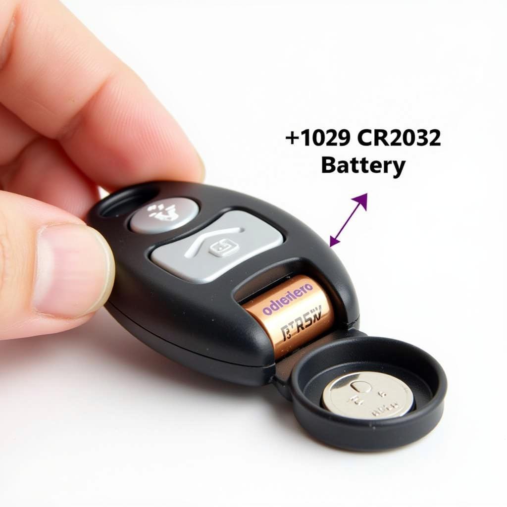 Identifying the Correct Battery Placement in a 2013 Toyota Corolla Key Fob