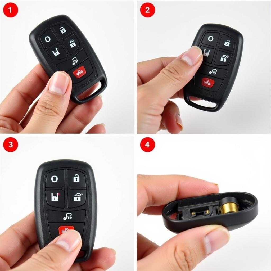 Replacing the Battery in a 2013 Toyota Corolla Key Fob