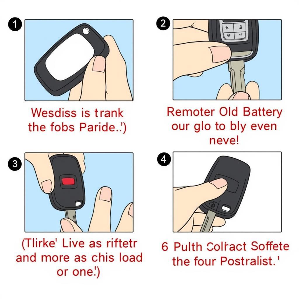 2013 Toyota Highlander Key Fob Battery Replacement Steps