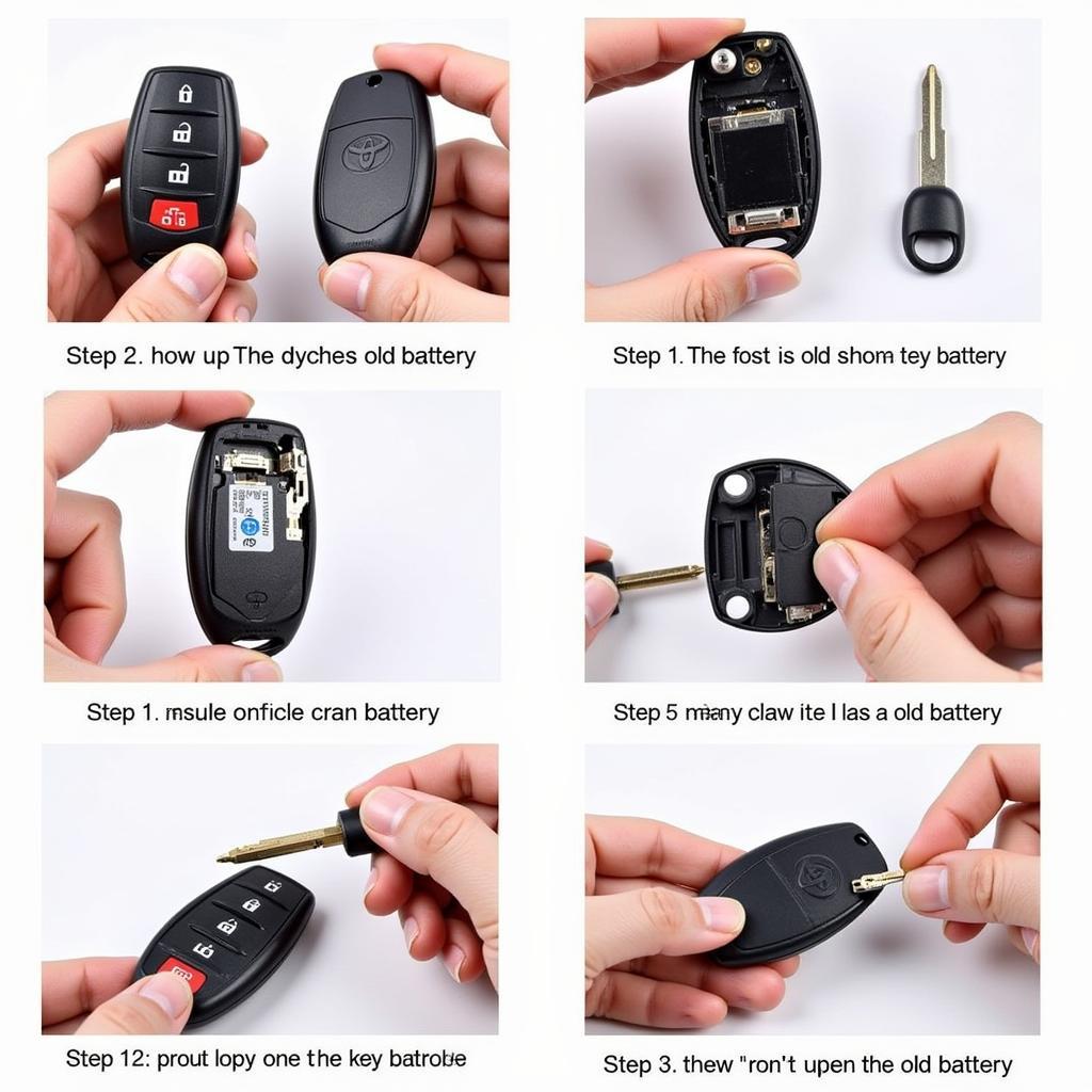 Replacing the Battery in a 2013 Toyota Prius Key Fob