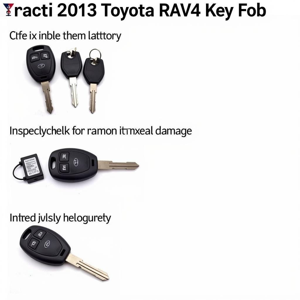 Troubleshooting a 2013 Toyota RAV4 Key Fob