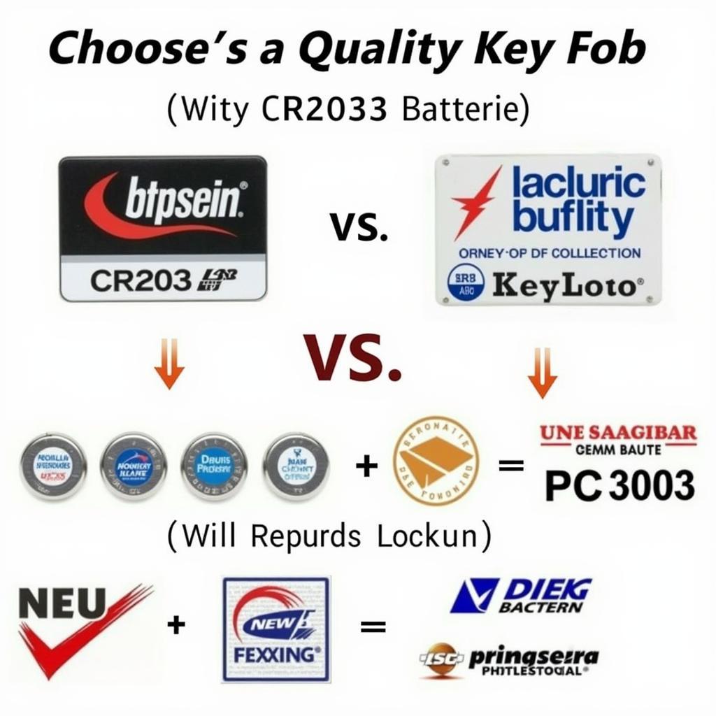 Different Types of 2013 Toyota RAV4 Key Fob Batteries