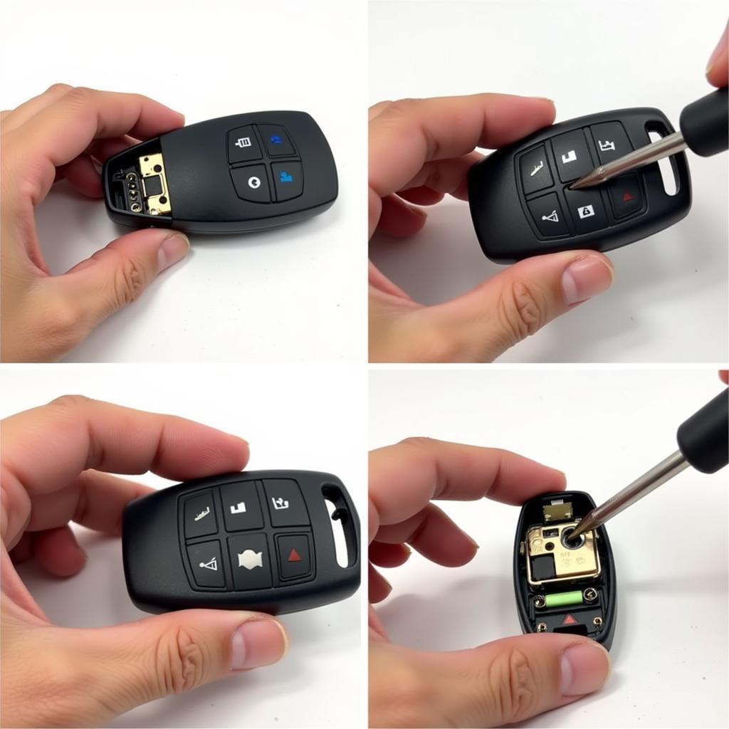 Opening the 2013 Volvo Key Fob Casing