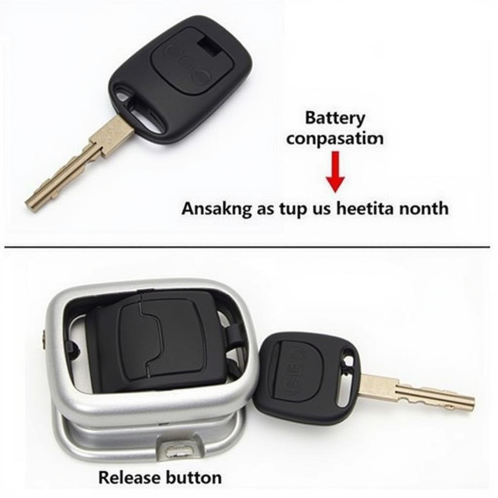 2014 Buick Enclave Key Fob Battery Location Diagram