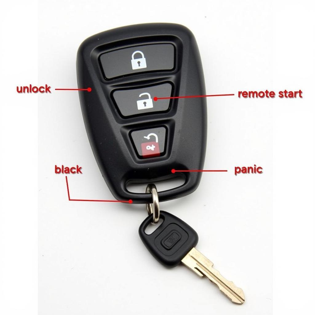 2014 Dodge Journey Key Fob Overview