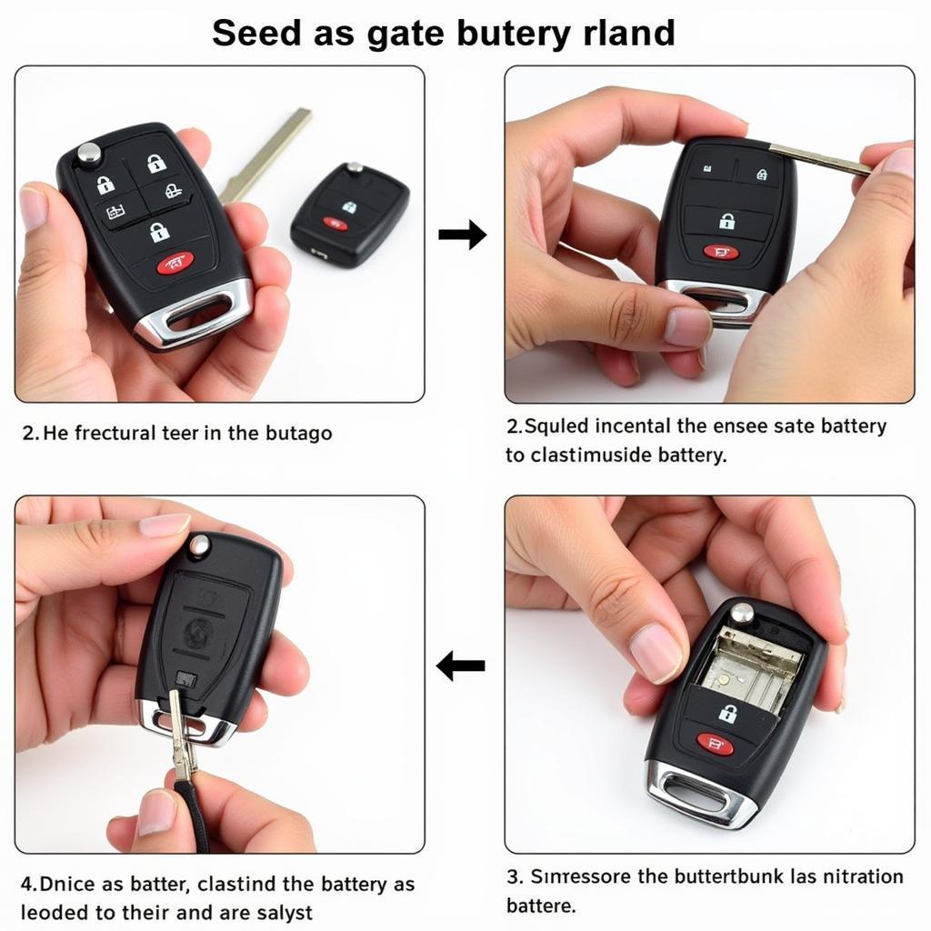 2014 Mercedes E350 Key Fob Battery Replacement Steps